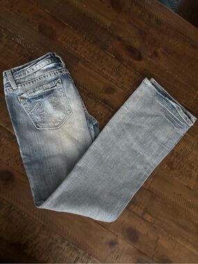 Rock & Republic Light Blue Skinny Jeans Size 4R #9
